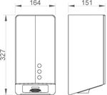 Сушилка сенсорная 800 W нерж. сталь FUGA EVO 01831.TT графит