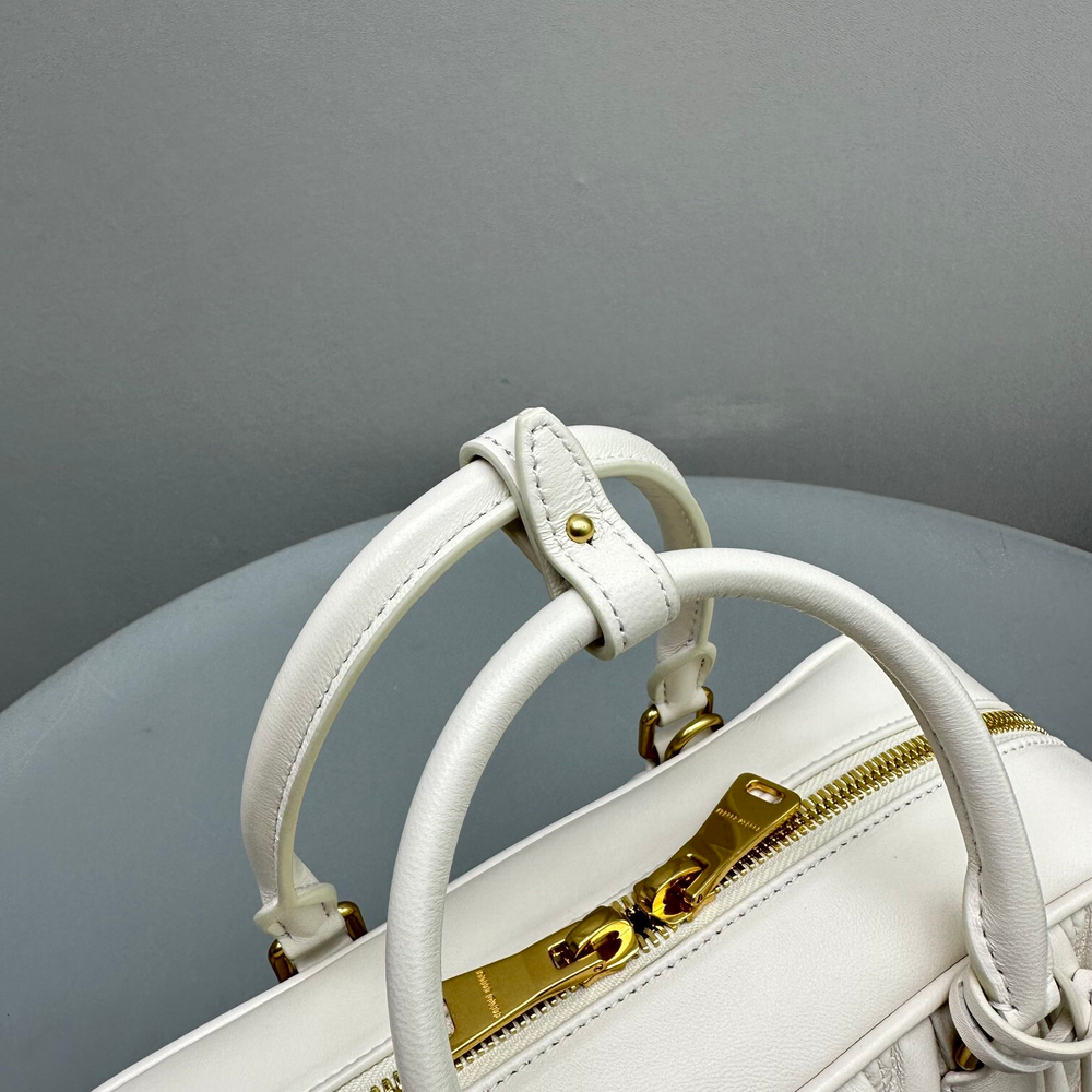 Miu Miu Arcadie Matelasse Nappa Leather Bag 27 cm