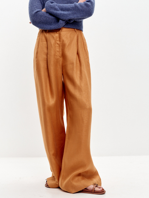 Льняные брюки