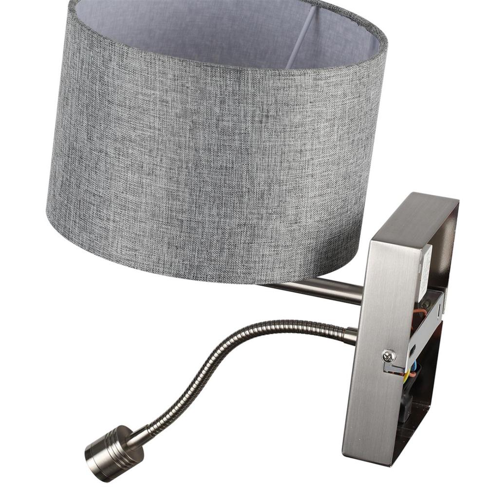 8251/2W LN Бра Е14+LED 40Вт+3Вт 4000К 220В IP20 MODERNI