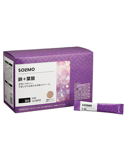 Комплекс железо + фолиевая кислота Solimo на 90 дней