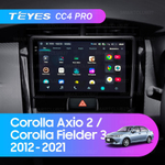 Teyes CC4 Pro 9" для Toyota Corolla Axio, Fielder 2012-2021