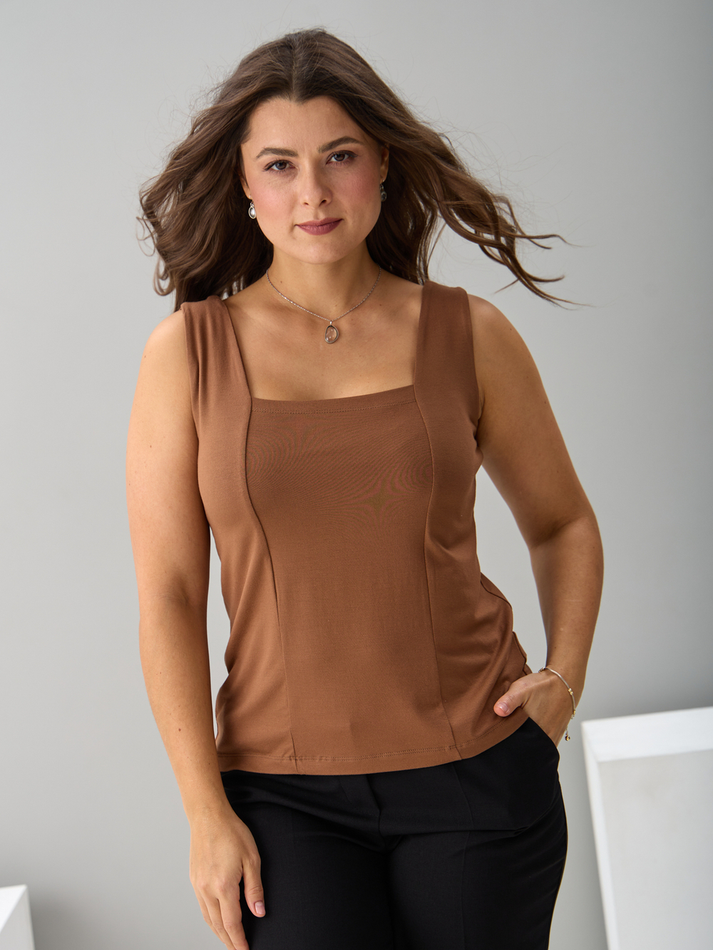 Майка М-040/корица