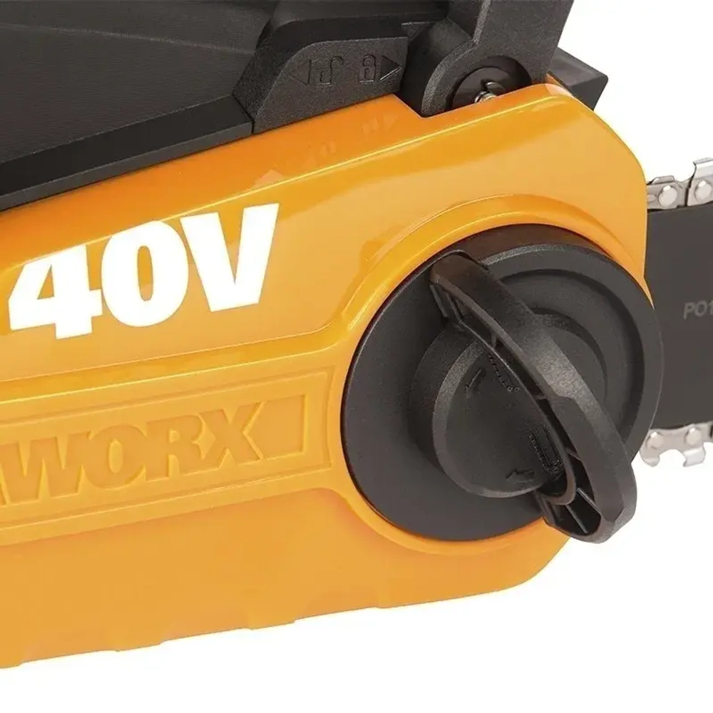 WORX WG384E аккумуляторная цепная пила (2 x 2 Ач, ЗУ)