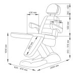 Педикюрное кресло МД-144А, 5 моторов