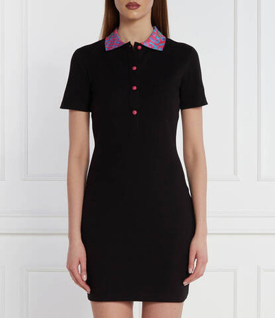 Платье Versace Jeans Couture - черный(76HAOT00CJ01T)