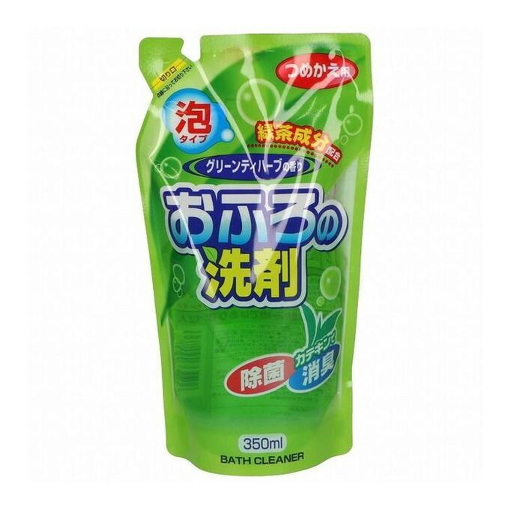 Пеномоющее средство для ванны, зеленый чай, "Rocket Soap "Bath Cleaner" 350мл