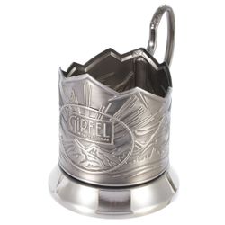 Подстаканник Gipfel 52563 с хрустальным стаканом 250 мл