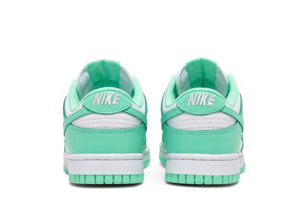 Кроссовки Nike Dunk Low Green Glow (Женская размерная сетка)