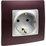 Рамка 1 пост сливовый ETIKA Legrand