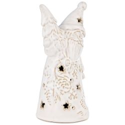 ФИГУРКА "ДЕД МОРОЗ" С LED-ПОДСВЕТКОЙ КОЛЛЕКЦИЯ "PINE CONES", 8,6*7,2*17 СМ