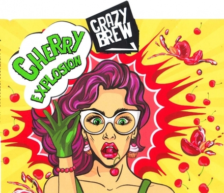 Пиво Крейзи Брю Черри Эксплоушн / Crazy Brew Cherry Explosion 20л - кег