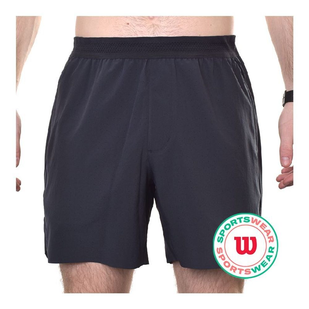 Мужские теннисные шорты Wilson Tournament Short 7" - black