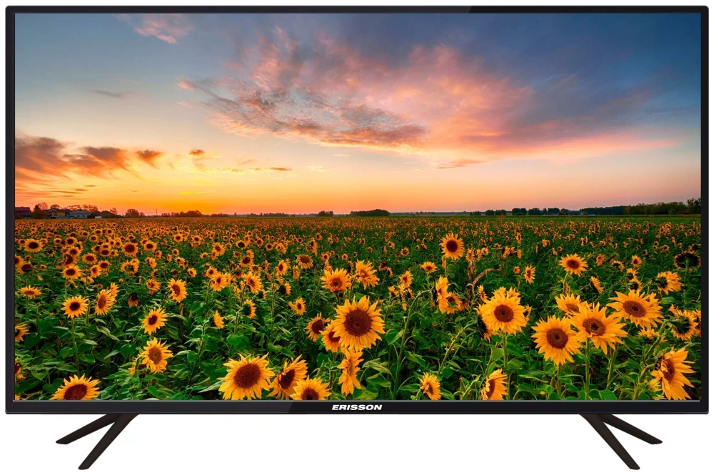 Телевизор Erisson 50"; 50ULX9050T2 черный