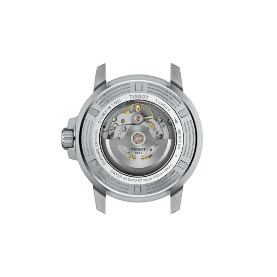 back side Tissot T120.407.11.091.01 мужские автоматические часы Tissot Seastar 660/1000 Powermatic 80