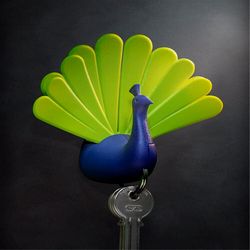 Ключница Peacock, синяя/зеленая