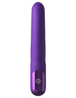 Фиолетовый вибратор-кролик Super Sonix Thruster - 22 см.