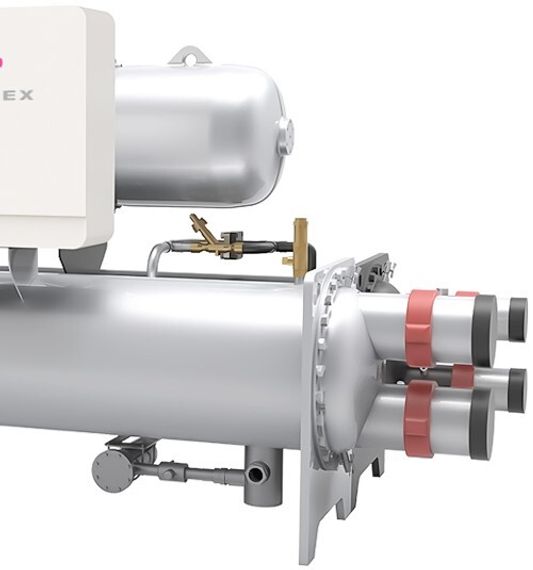 Чиллер с водяным охлаждением Dantex DN-1380VSCWE/SM — (1)