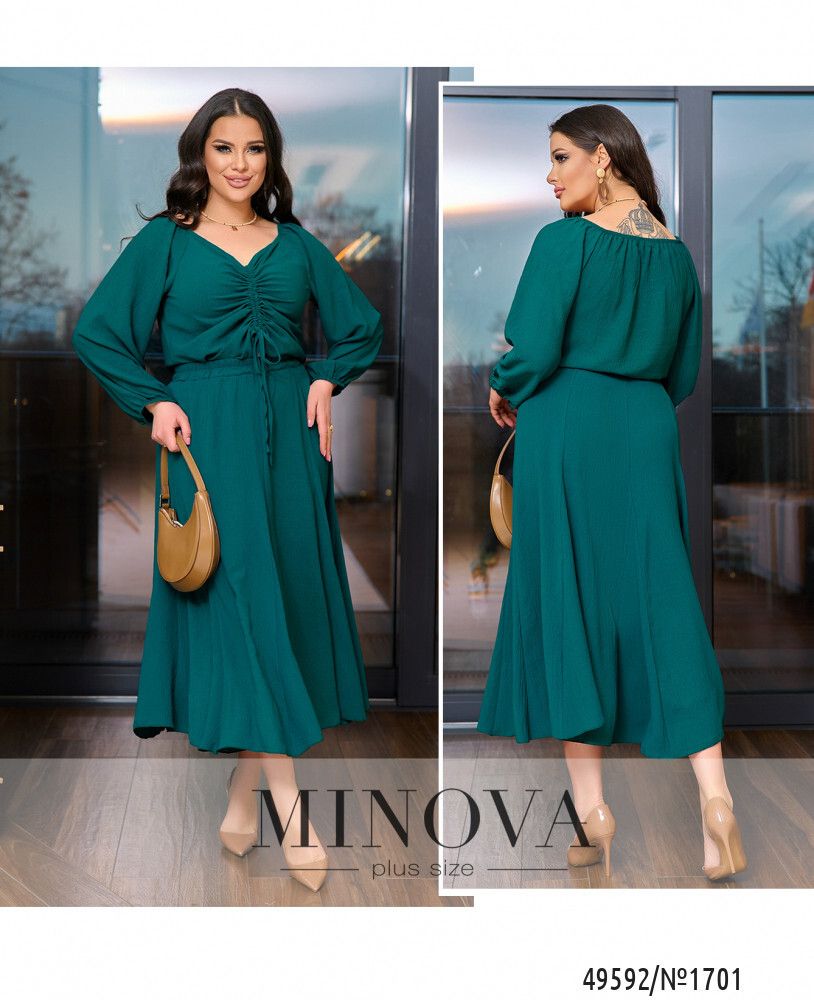 Костюм 1701-изумрудный Minova