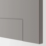 Комбинация для ванной - IKEA ENHET, 40х17х150 см, серый/антрацит, ЭНХЕТ ИКЕА