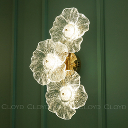 Бра Cloyd SHAMBALA-B W3 / выс. 45 см - золото (арт.20395)