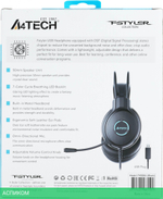 Наушники A4Tech Fstyler FH300U черный