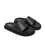 Шлепанцы кожаные cliff_slid_lt BOSS BLACK - черный(50516786)