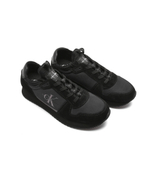 Кожаная кроссовка CALVIN KLEIN JEANS - черный(YM0YM00553)