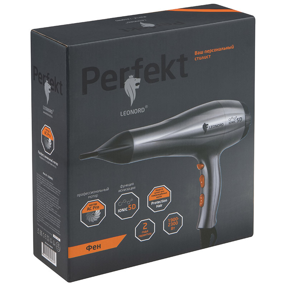 Фен для волос LEONORD LE-1209 PRO (106820)