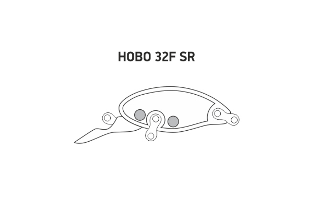 Воблер LureMax HOBO 32F SR-088 3 г.