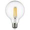 Лампа светодиодная филаментная Lightstar E27 8W 4000K прозрачная 933004