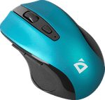 Мышь беспроводная Defender Prime MB-053 бирюзовый