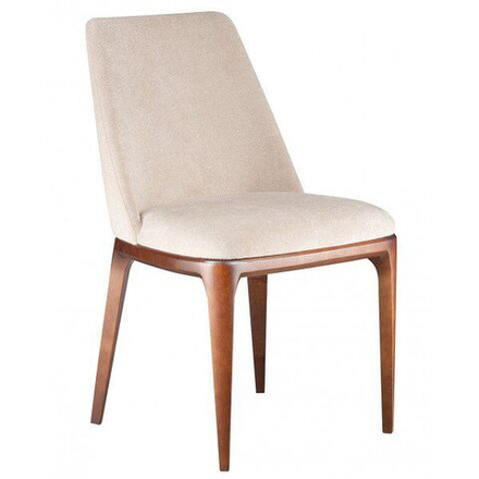 Стул из массива Albert с мягкой обивкой