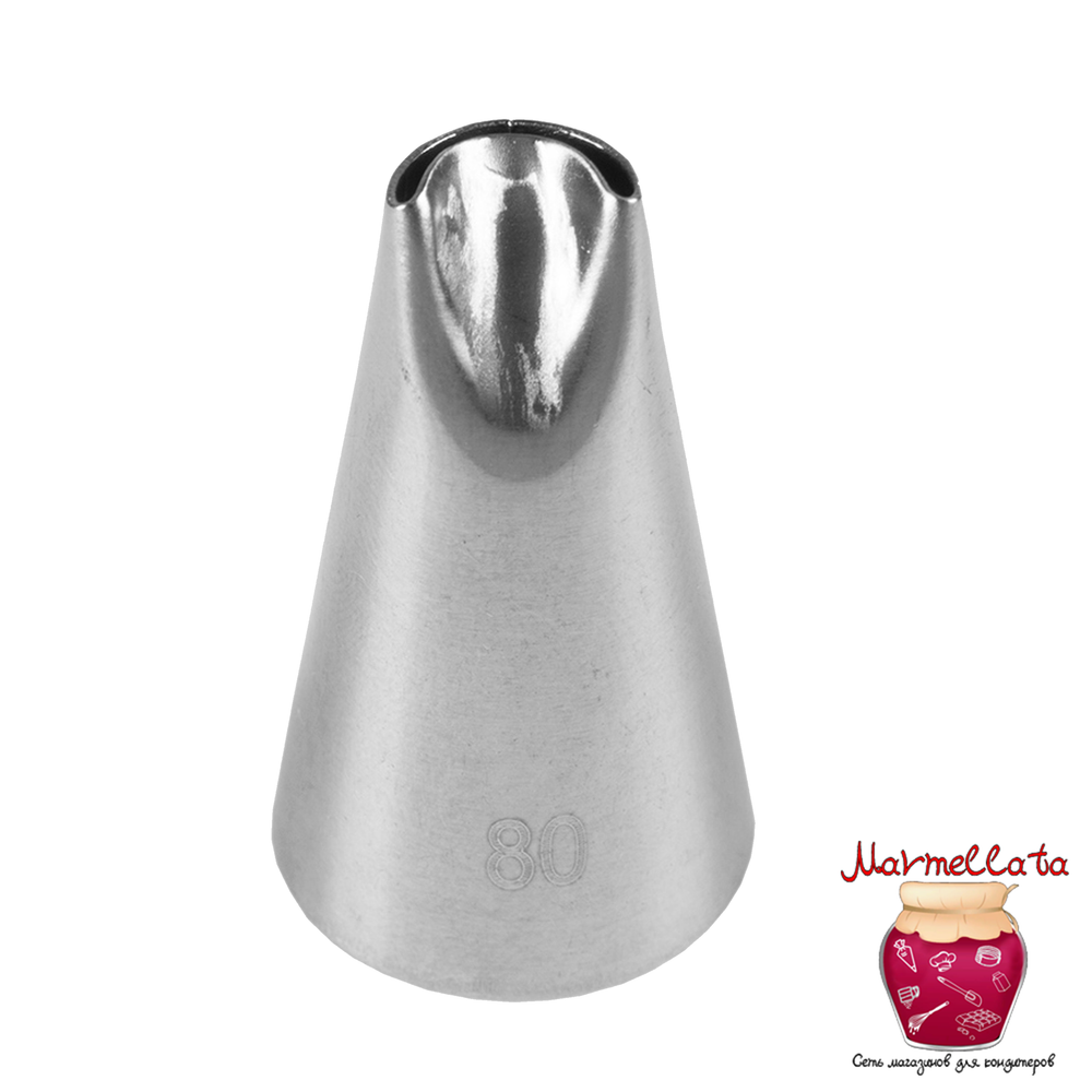 Насадка "Полуовал" №80 (h=30 мм d=8.5*18)