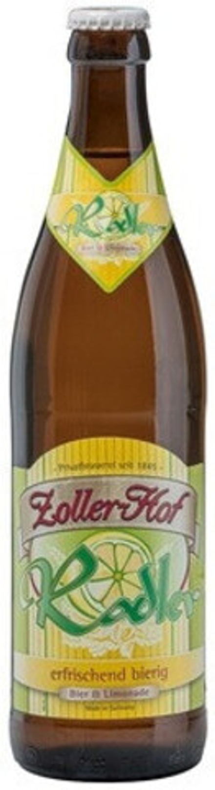 Пиво Цоллер-Хоф Радлер / Zoller-Hof Radler 0.5 - стекло