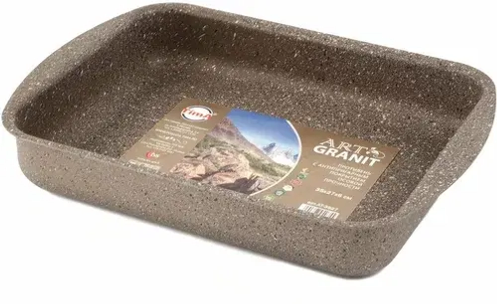 Противень Tima Granit 25x18x5.5см AT-2518