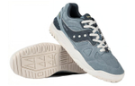 Saucony Cross 90 comfortable casual low-top sneakers for men and women the same blue