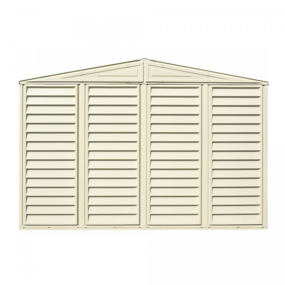 Сарай-хозблок пластиковый для дачи SidePro (84,6*318,7*233,2 см)