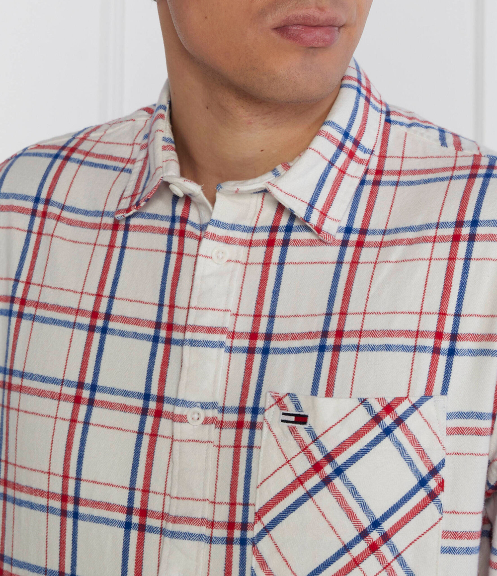 Рубашка Tommy Jeans - белый(DM0DM17253)