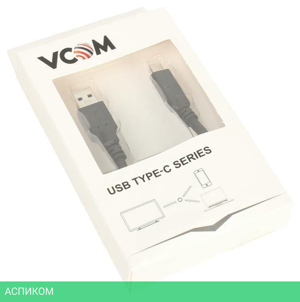 Кабель Vcom CU401 USB3.1 CM-AM 1 m