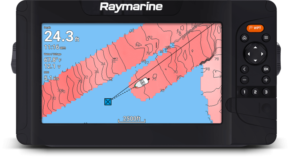 Эхолот-Картплоттер Raymarine Element 7 HV