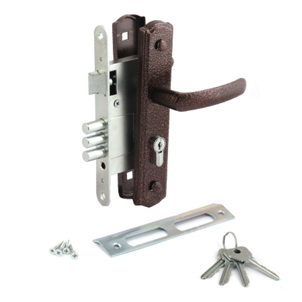 Замок врезной 78930-ЗВ4-31/55 (медь)