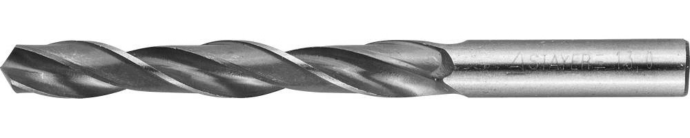 STAYER HSS-R, 13.0 х 151 мм, быстрорежущая сталь P6M5, сверло по металлу, Professional (29602-151-13)
