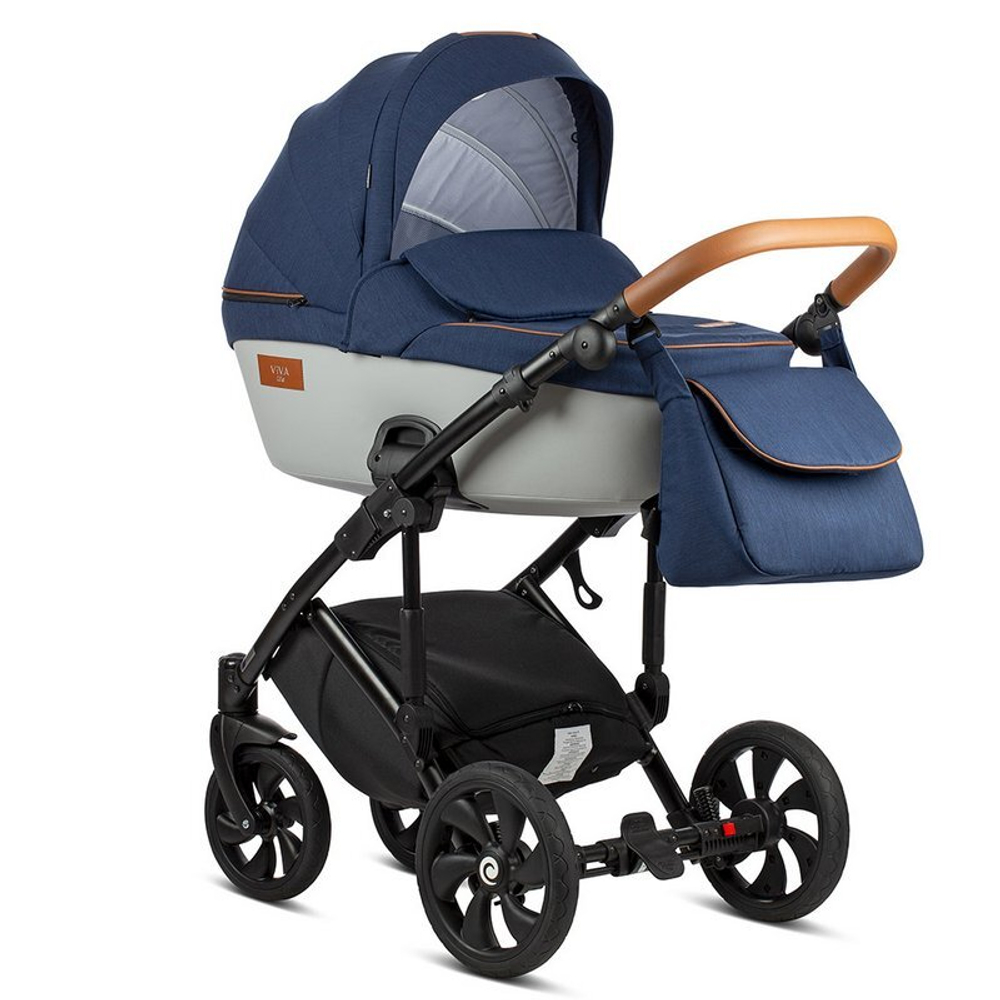 Коляска 2 в 1 Tutis Viva Life New 2019 №079  (Синий)