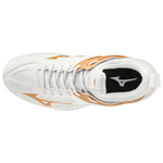 Mizuno Shadow Volleyball Shoes Women"s Low top White/Gold