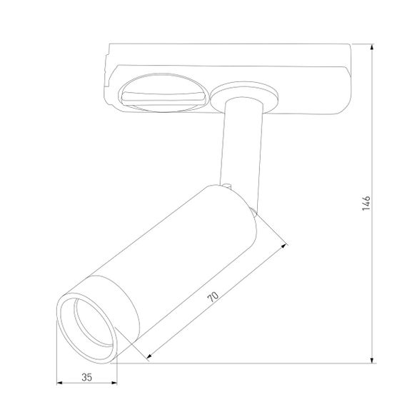 Трековый светодиодный светильник TK Lighting 4142 Tracer