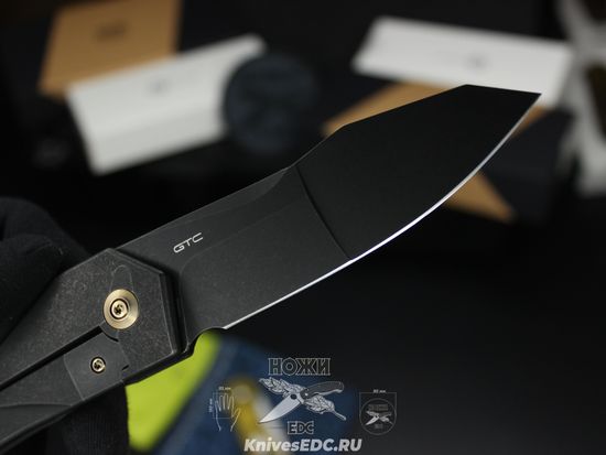 Нож складной WE Knife Solid WE22028-1 сталь клинка CPM-20CV, рукоять титан
