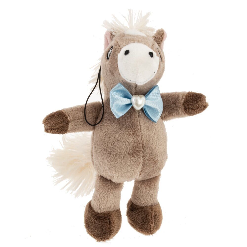 GAEM Игрушка набивная "Лошадка", с цепочкой, L10 W10 H14 см, 3в.