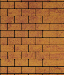 Тротуарная плитка ВЫБОР, форма Прямоугольник 100*200, h=80мм