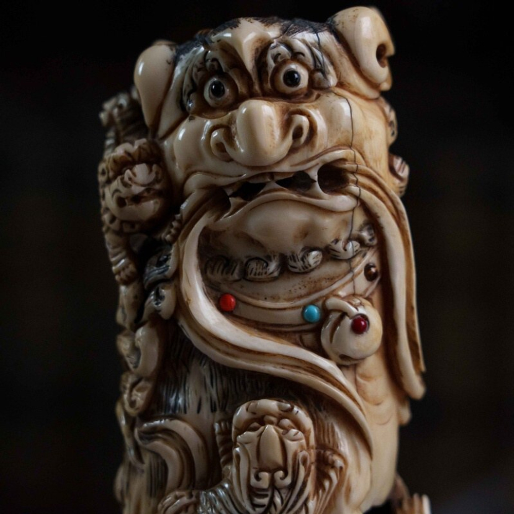 Окимоно «Небесный лев-страж» или «Собака Фо»